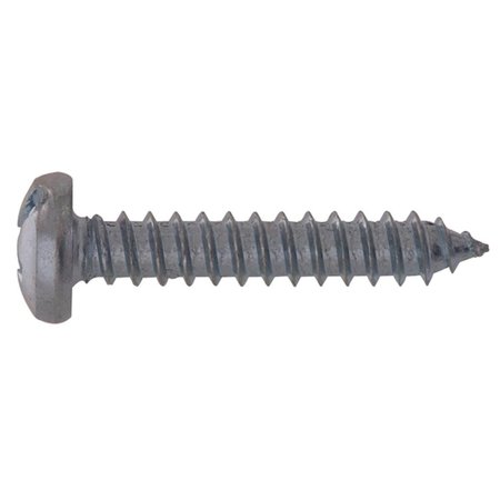 HILLMAN 74051 10 x 1 in. Pan Combo Head Zinc Plated Sheet Metal Screw 77667